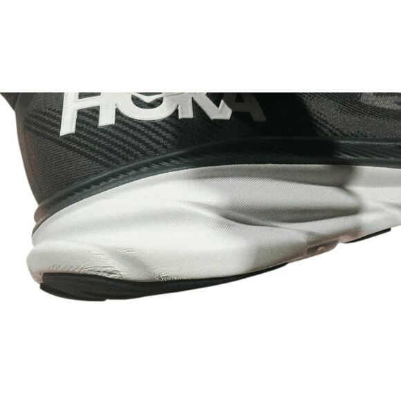 HOKA ONE ONE Clifton 9 \'Black White\' Running Shoes Size W11/M9 main image 7